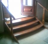 drevené schody samonosné
